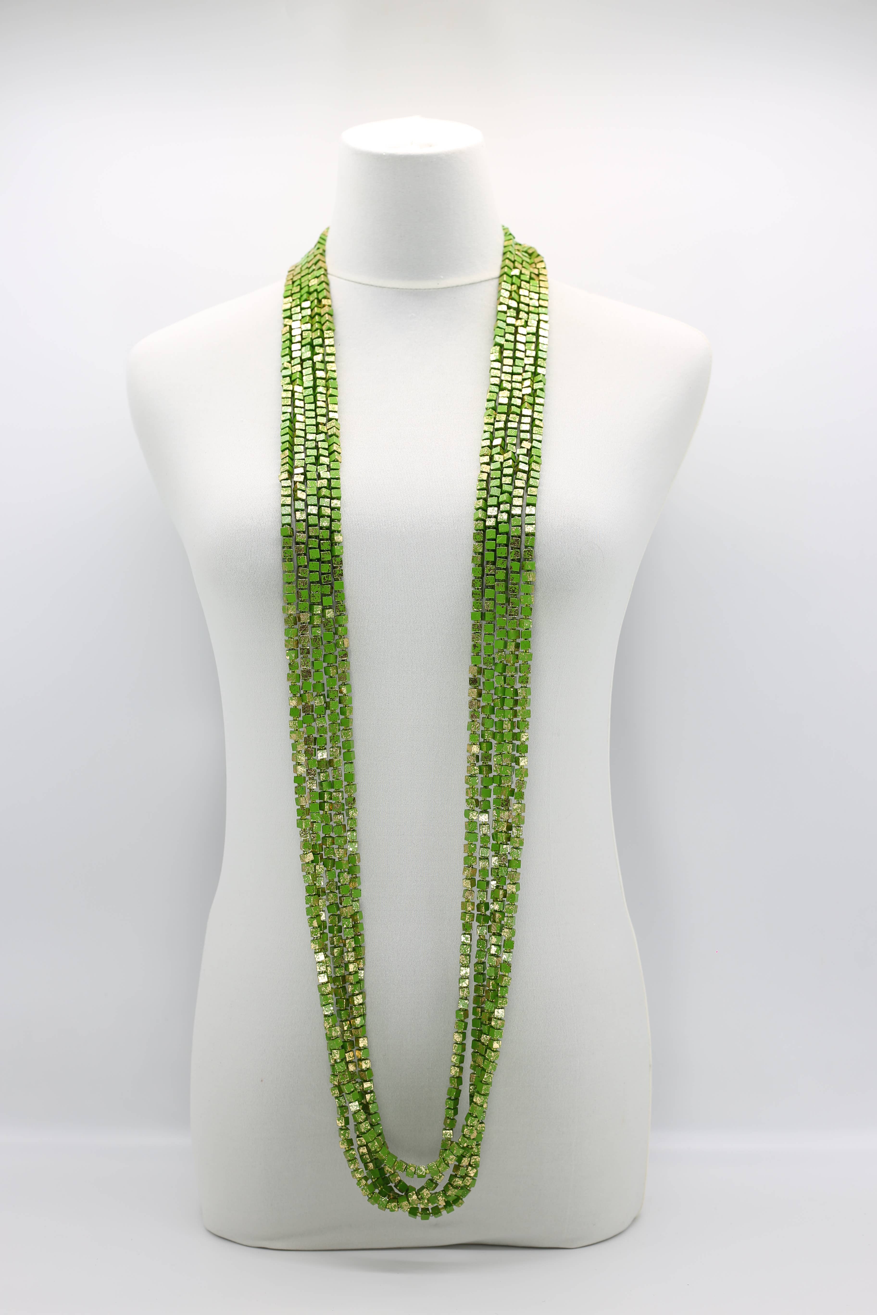 Jianhui London – Engroshandel Perlehalskæde – Næste Pashmina Halskæder - Hånd-forgyldt - 5-streng5