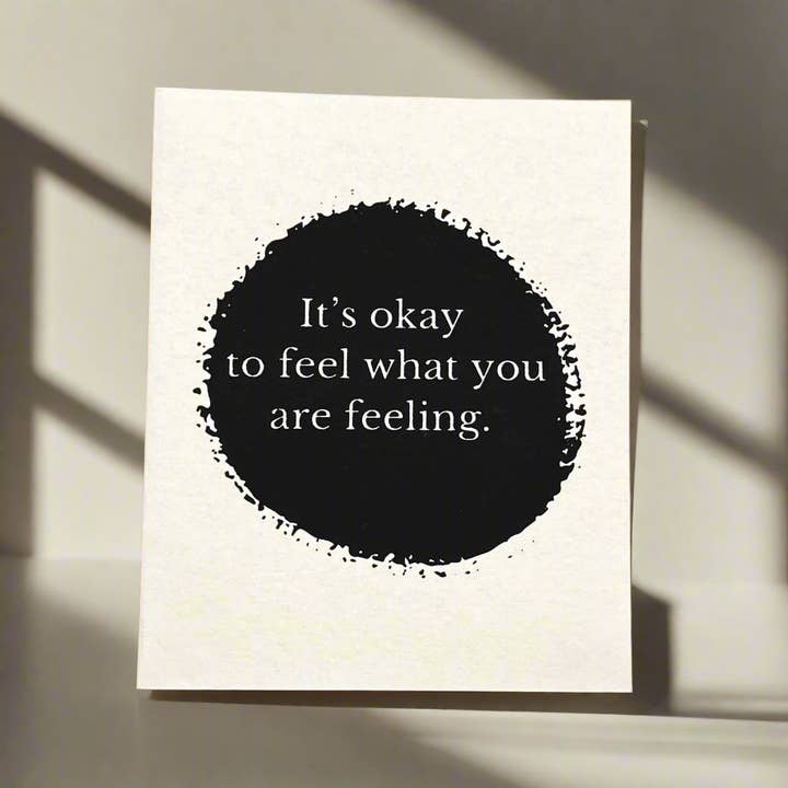Siente tus sentimientos, Card para venta al por mayor de Soothi | Containers Of Creativity