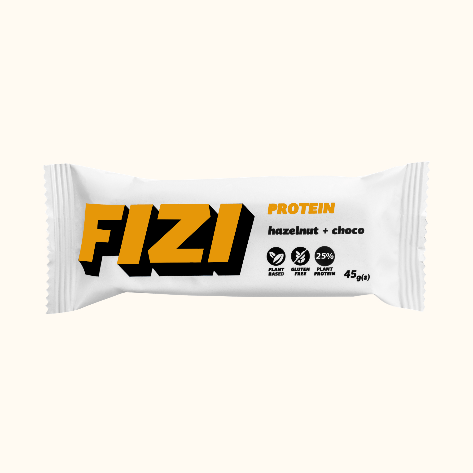 FIZI - Wholesale Snack Bar - PROTEIN "HAZELNUT + CHOCO" 10x45G2