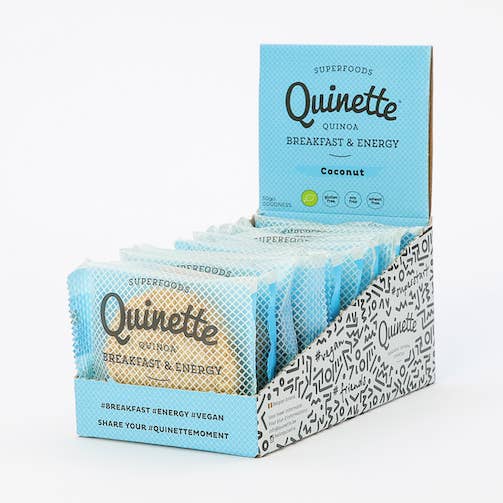 Quinette 12 x 50 gr Coconut Breakfast Energy Cookie and other Purchase Wholesale tart shells. Free Returns & Net 60 Terms on Faire trending on Faire.