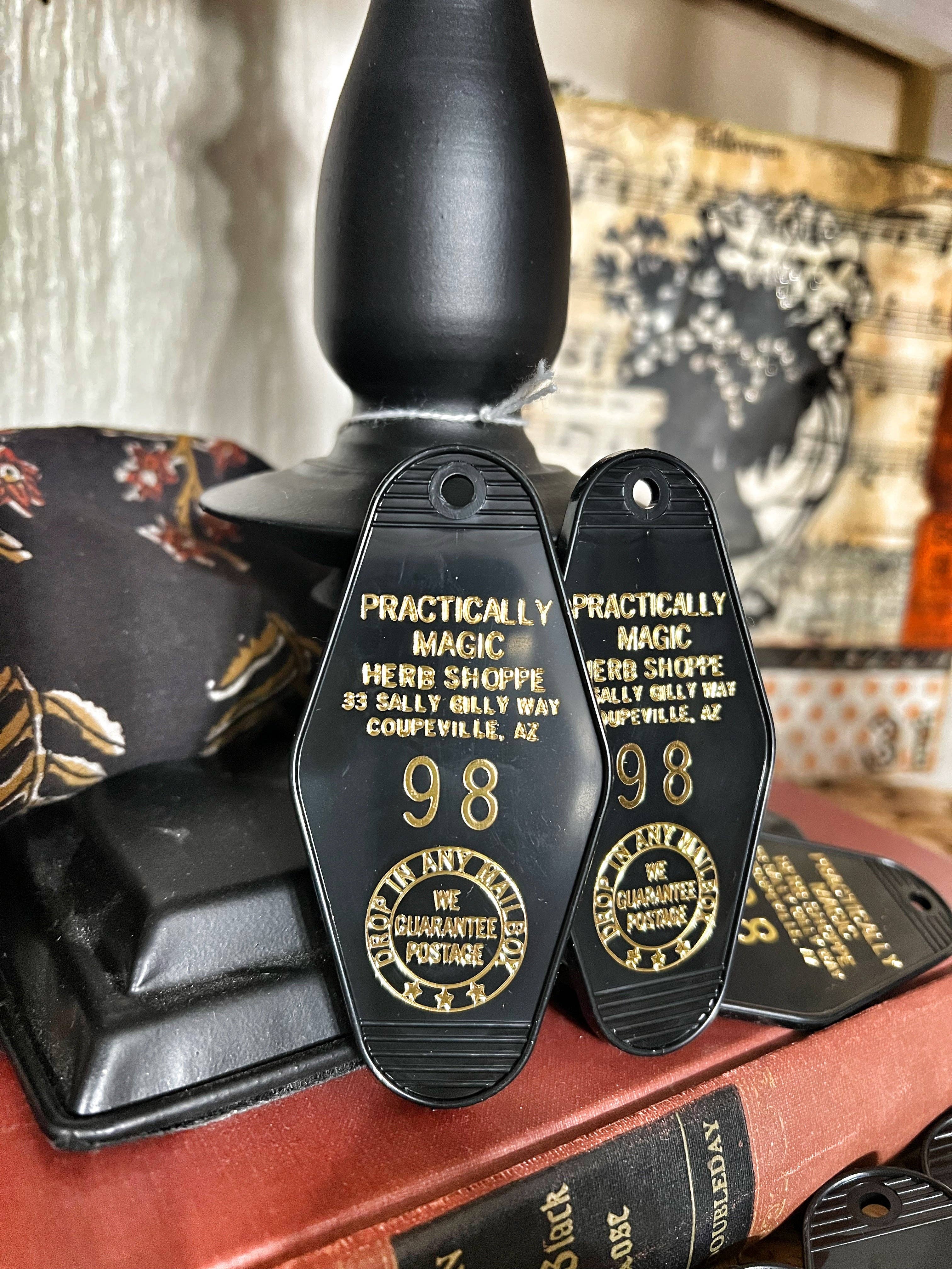 Vintage Bliss - Wholesale Keychain - Unisex - Practically Magic Motel Key Fob3