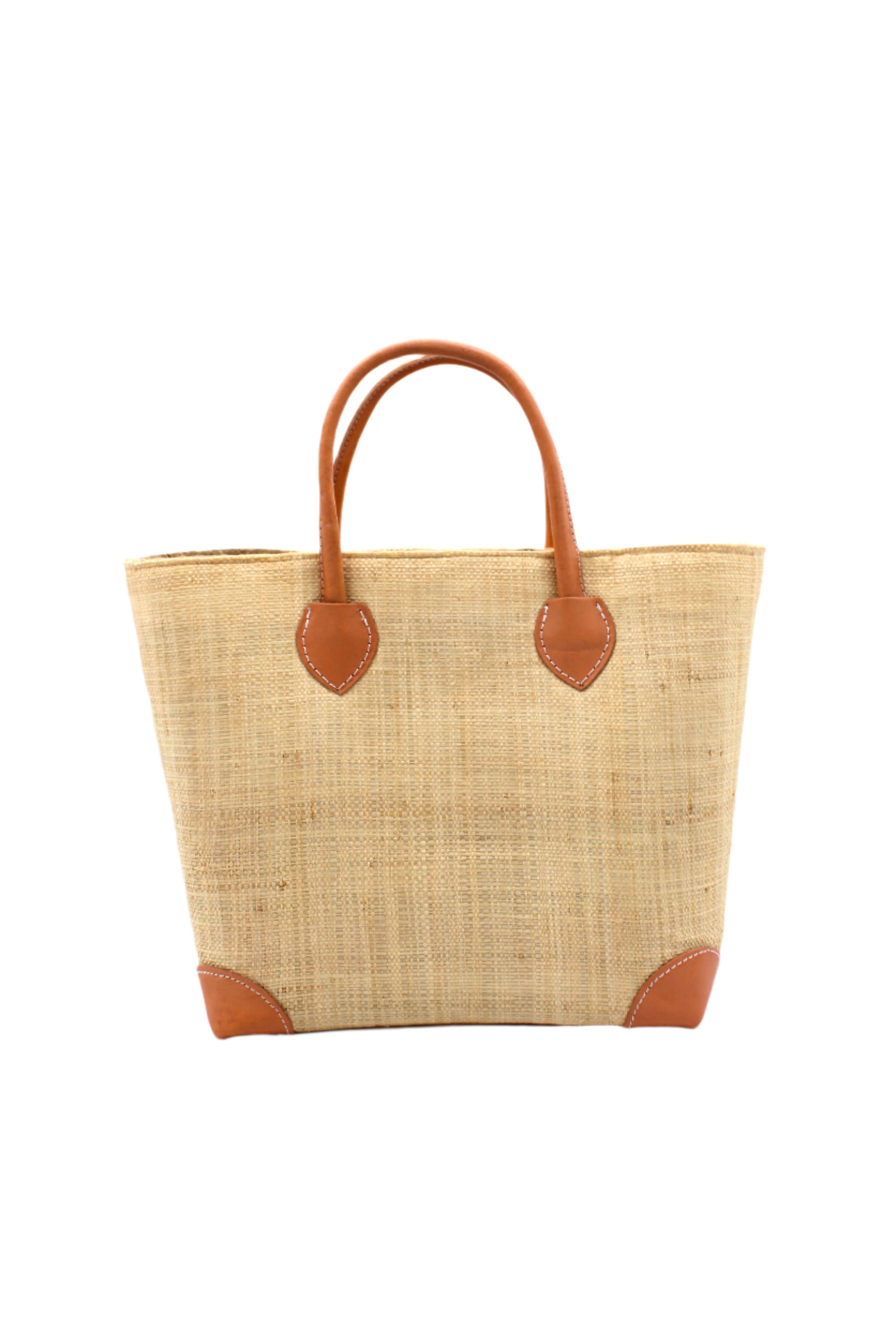 Shebobo - Wholesale Beach Bag - Augustine Straw Basket Bag - Three Sizes0