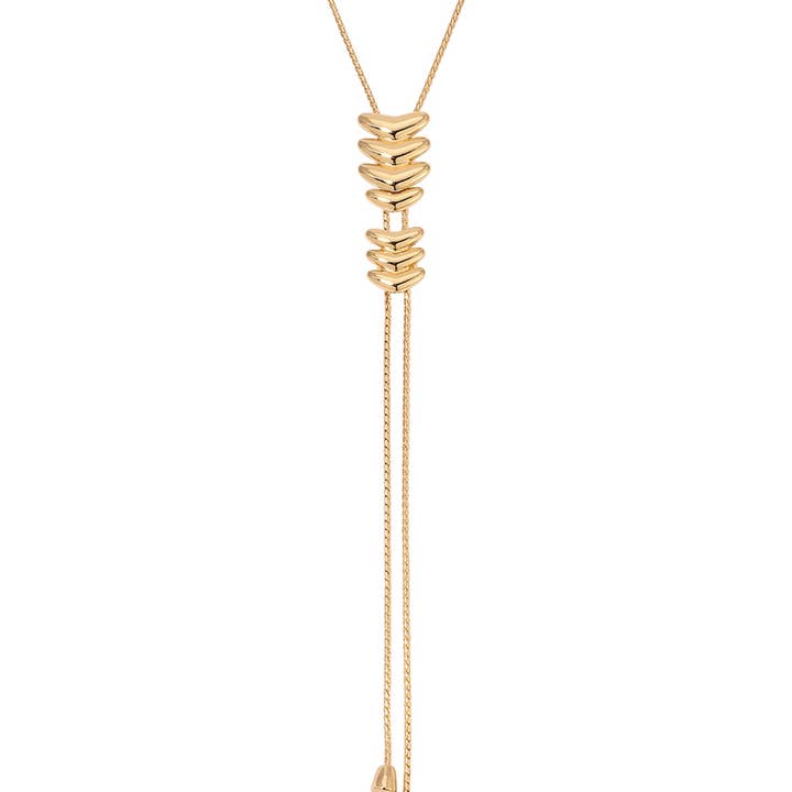 Ettika - Wholesale Y-Neck/Lariat Necklace - Metal Moderna Bolo Necklace2