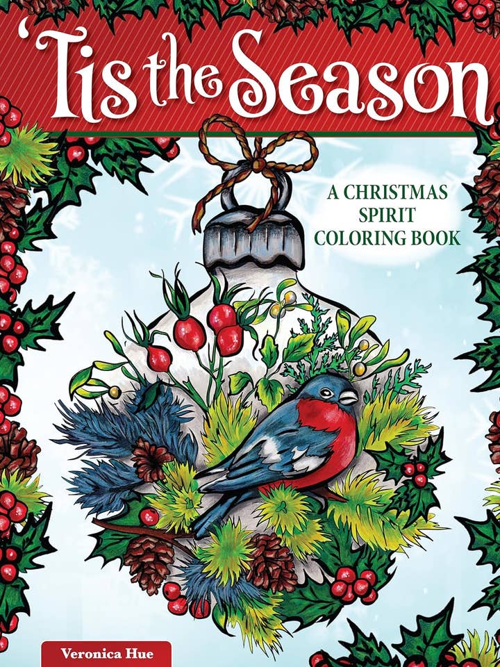 'Tis the Season - Holiday Coloring Book for wholesale by Fox Chapel Publishing