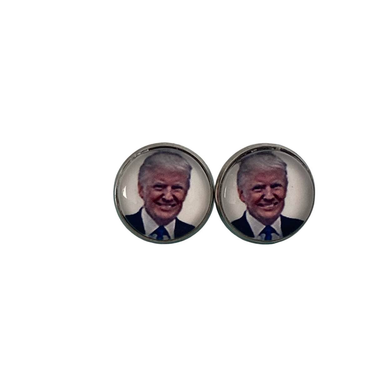 Our Little Charms - Wholesale Stud/Post Earrings - Trump Earrings for Women Election 2024 MAGA)