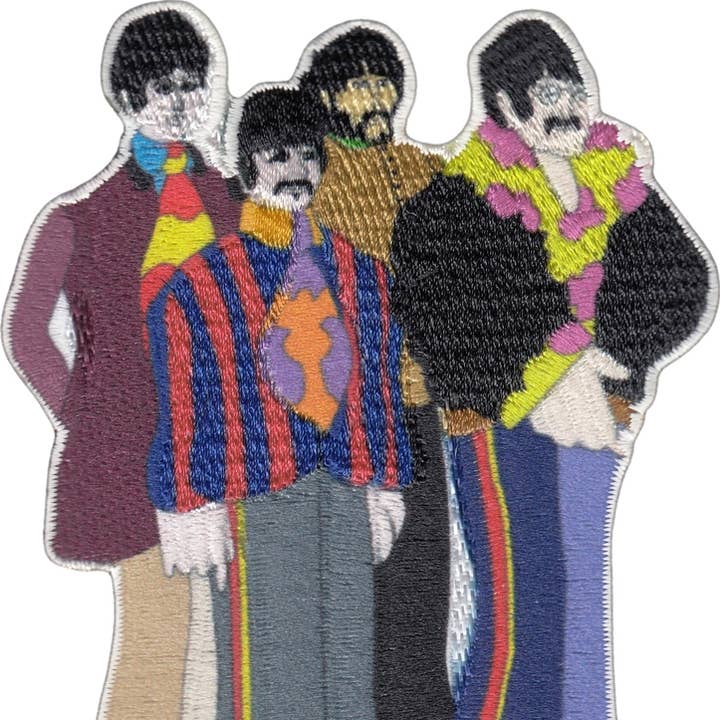 Patch - The Beatles - Yellow Submarine Cartoon Group Shot for wholesale by Square Deal Recordings & Supplies