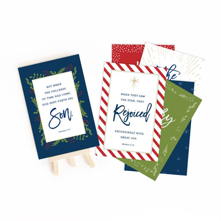 Muscadine Press - Wholesale Christmas Card - Gospel Truth Cards, Bible Verses for Christmas0