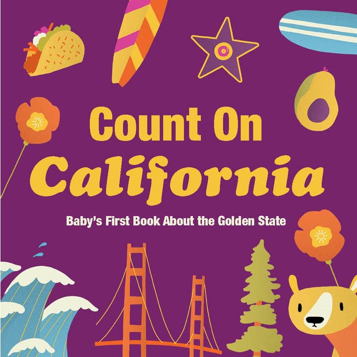 Gibbs Smith - Wholesale Baby & Toddler Book (0-2) - Count On California