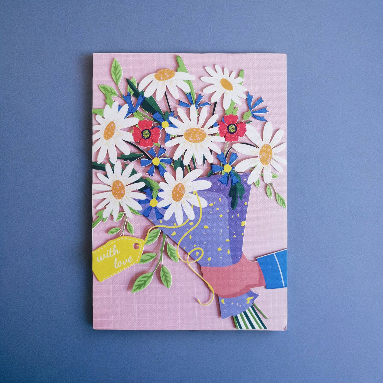 Alljoy Design - Wholesale Love Card - Original Gold Foil Detailed Laser Cut Love Card