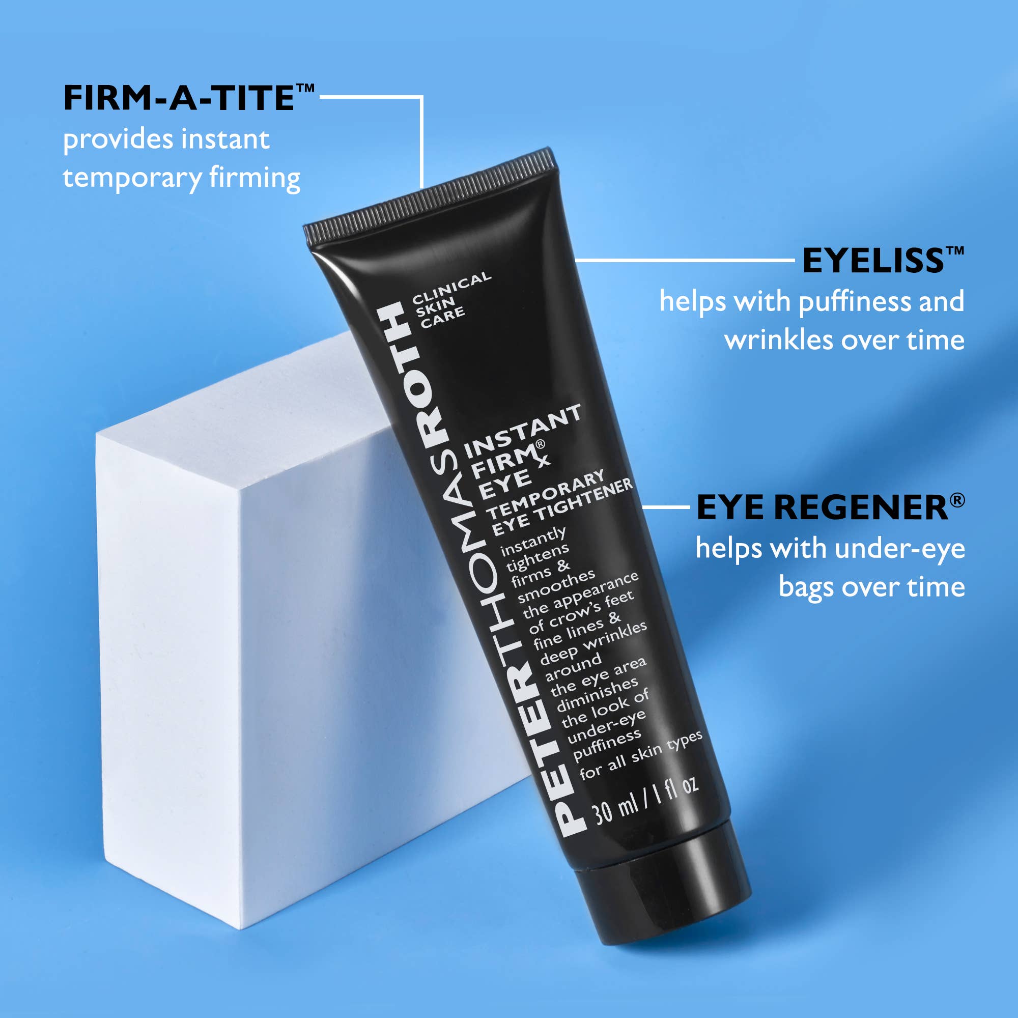 MDV Shop - Vente Crèmes/gels contour des yeux - Peter Thomas Roth-Instant FIRMx Soin Temporaire Raffermissant pour les Yeux 30 ml2
