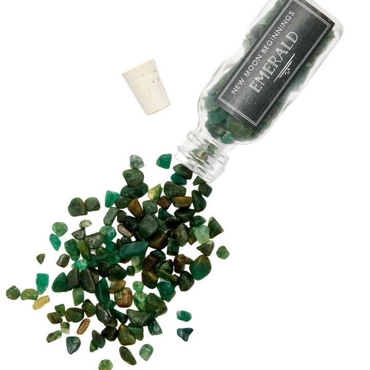 New Moon Beginnings - Wholesale Spiritual Stone/Crystal - Natural Gemstone Chips in a Bottle -70 stone types available32