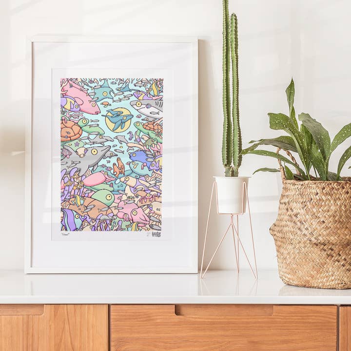 Brentos - Wholesale Art print - Reef Art Print5