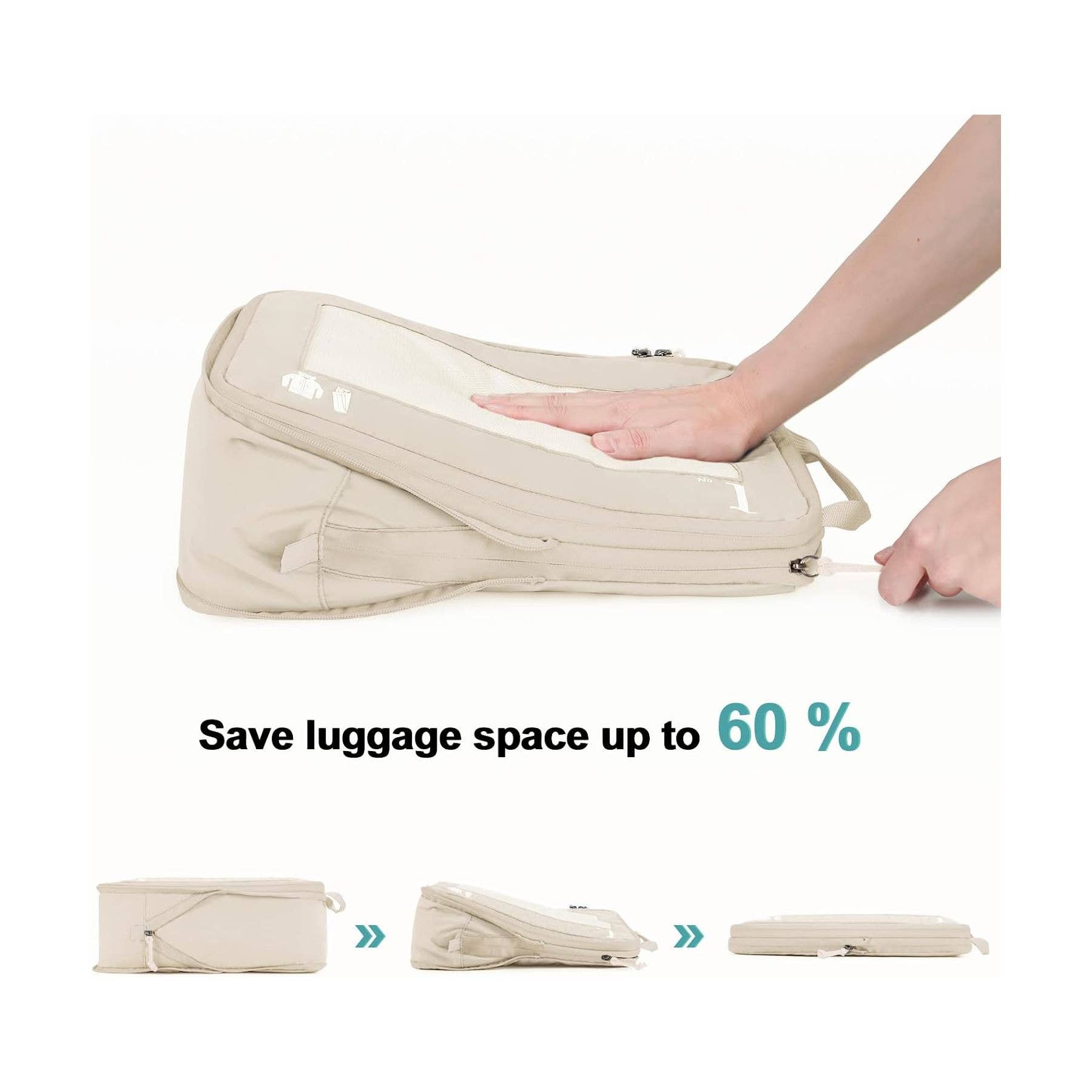 NARWEY INC - Wholesale Packing Cube - 5 Set Compression Packing Cubes for Suitcases Organiser Bags38