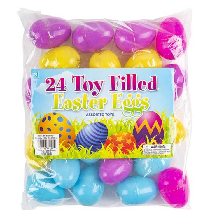 La Luna Bella - Toys - Wholesale Classic toy – Kids - 2" TOY FILLED EASTER EGG (24PCS/UNIT) LLB kids toys3