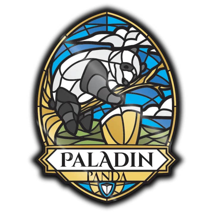 Épingle - Panda Paladin pour la vente par Dungeon Artist