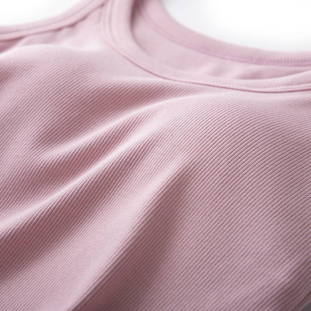 Rosa Clothing - Wholesale Tank Top - Women's - Essential basic rib tank top with built in bra in 13 colors29