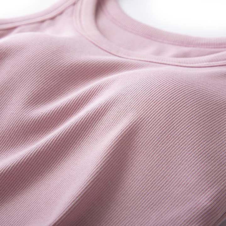 Rosa Clothing - Wholesale Tank Top - Women's - Essential basic rib tank top with built in bra in 13 colors29