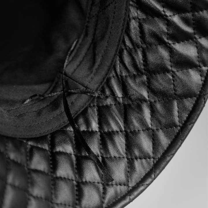 The House of Magsarili - Wholesale Bucket Hat - Women's - The Signature: Quilted Bucket Hat4