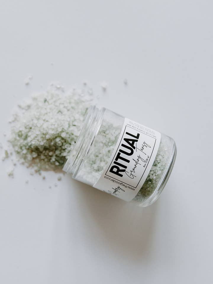 Ritual Bath Soak -- Grounding Tansy Dead Sea Soak for wholesale by The Goodery