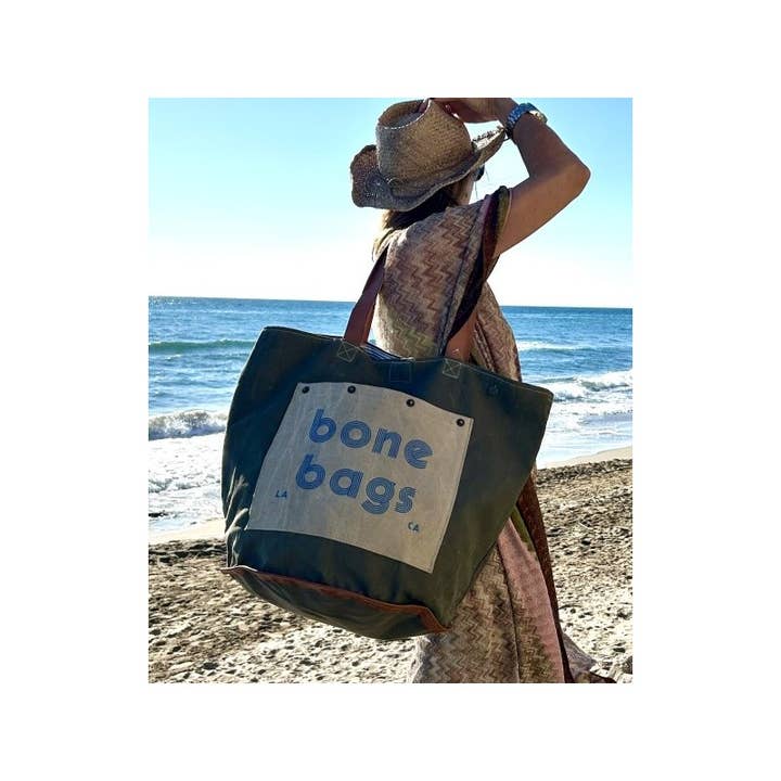 Casa Natura Design SL - Wholesale Beach Bag - Retro Beach Bag Rr39 Made from Recycled Military Canvas12