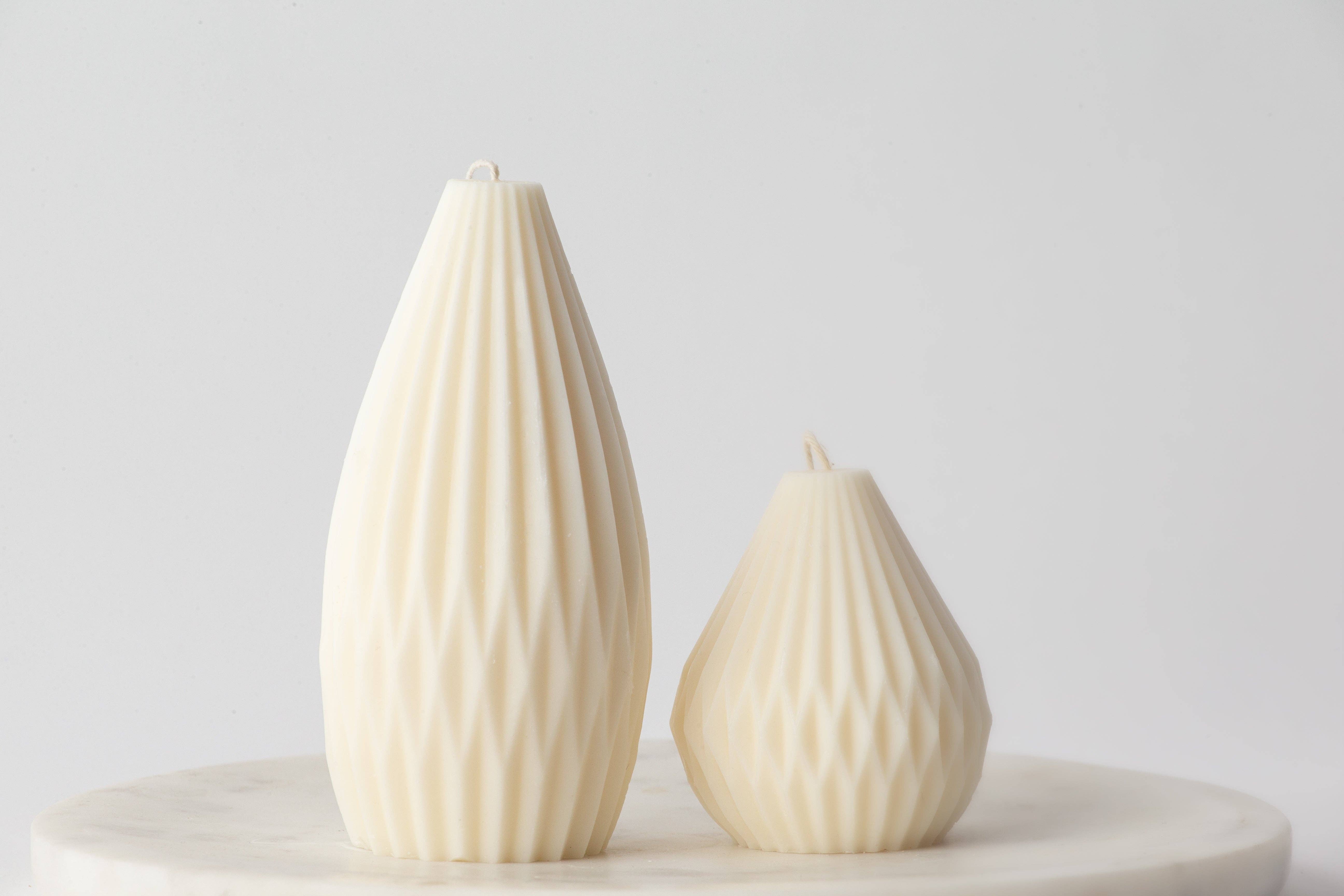 TOD CANDLES - Wholesale Novelty candle - MURPHY - Geo-Pear Shaped Novelty Candle