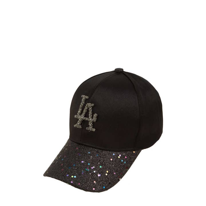 anbfashion – wholesale Baseball cap – Women's – RHINESTONE LA CHARM SPARKLE BASEBALL CAP CH5231-11