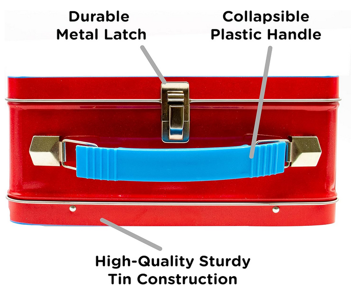 Gypsy Rose - Wholesale Lunch Bag/Box - David Bowie Aladdin Sane Fun Box - Sturdy Tin Storage Box1