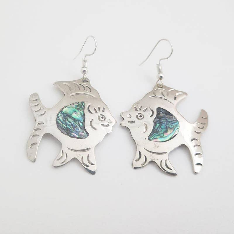 Costello International - Vente Boucles d'oreilles pendantes - La plus grande variété de boucles d'oreilles artisanales incrustées de mosaïque mexicaine55