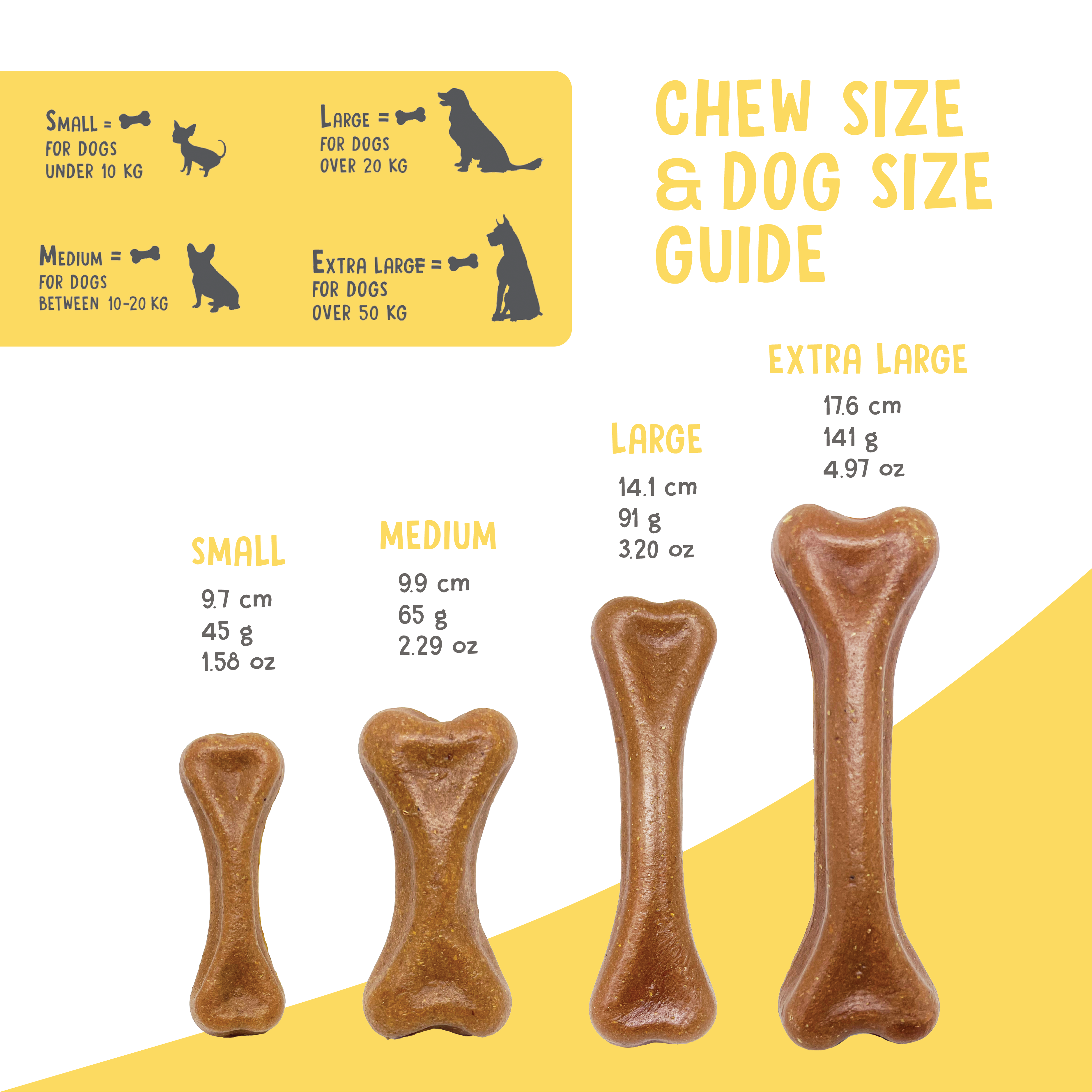 PLUTOS CHEWS - Wholesale Pet Treats - Dog - Dog Dental Chew Cheese & Beef  XL (10)1