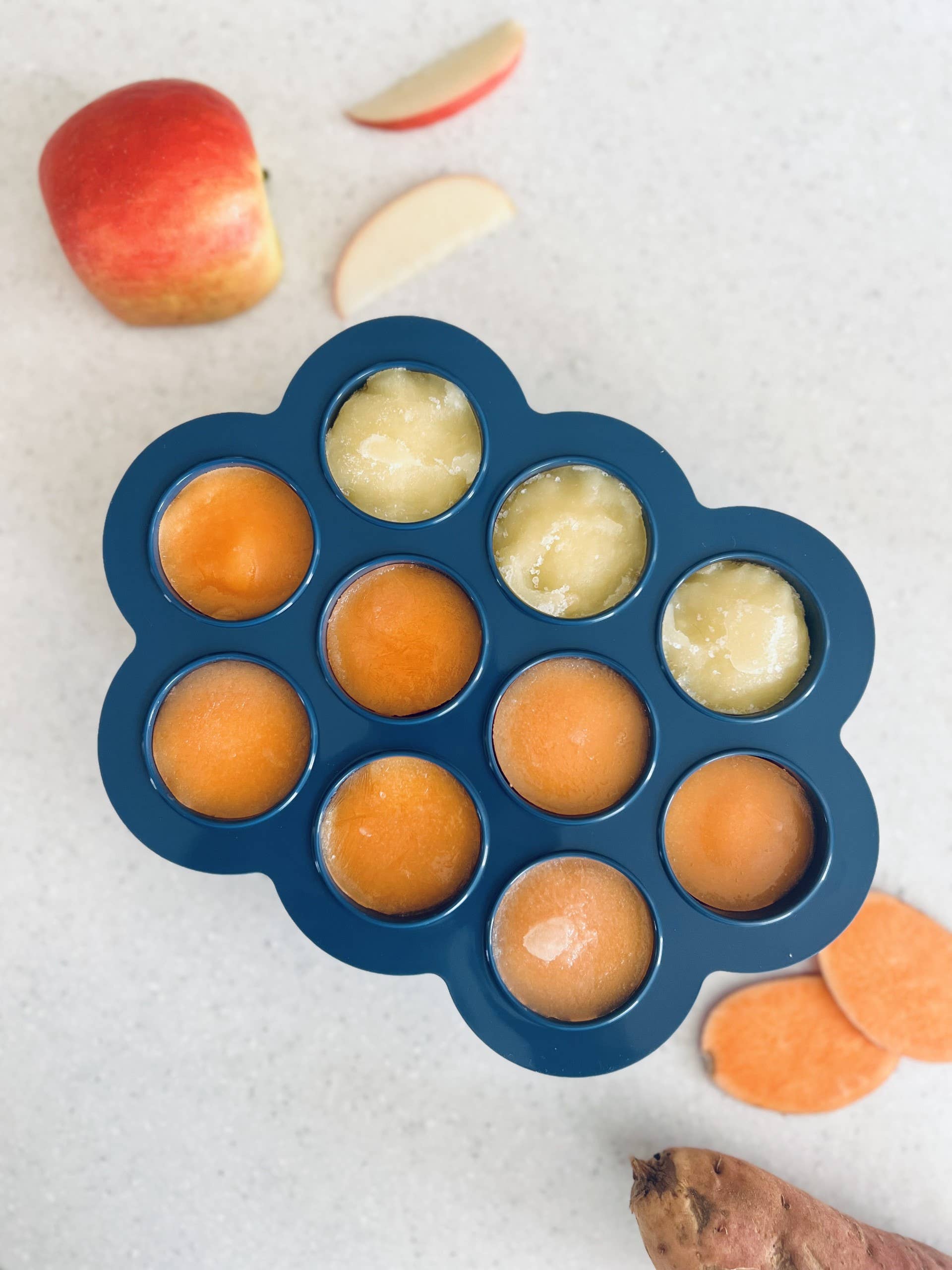 Cuddle Bug & Co – wholesale Food storage container – Mini & Me Bake & Freeze Pods Blueberry4