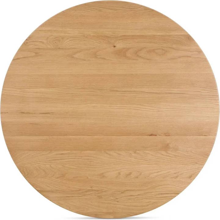 LOOMLAN - Wholesale Side Table - Godenza Natural Solid Oak Round Dining Table4