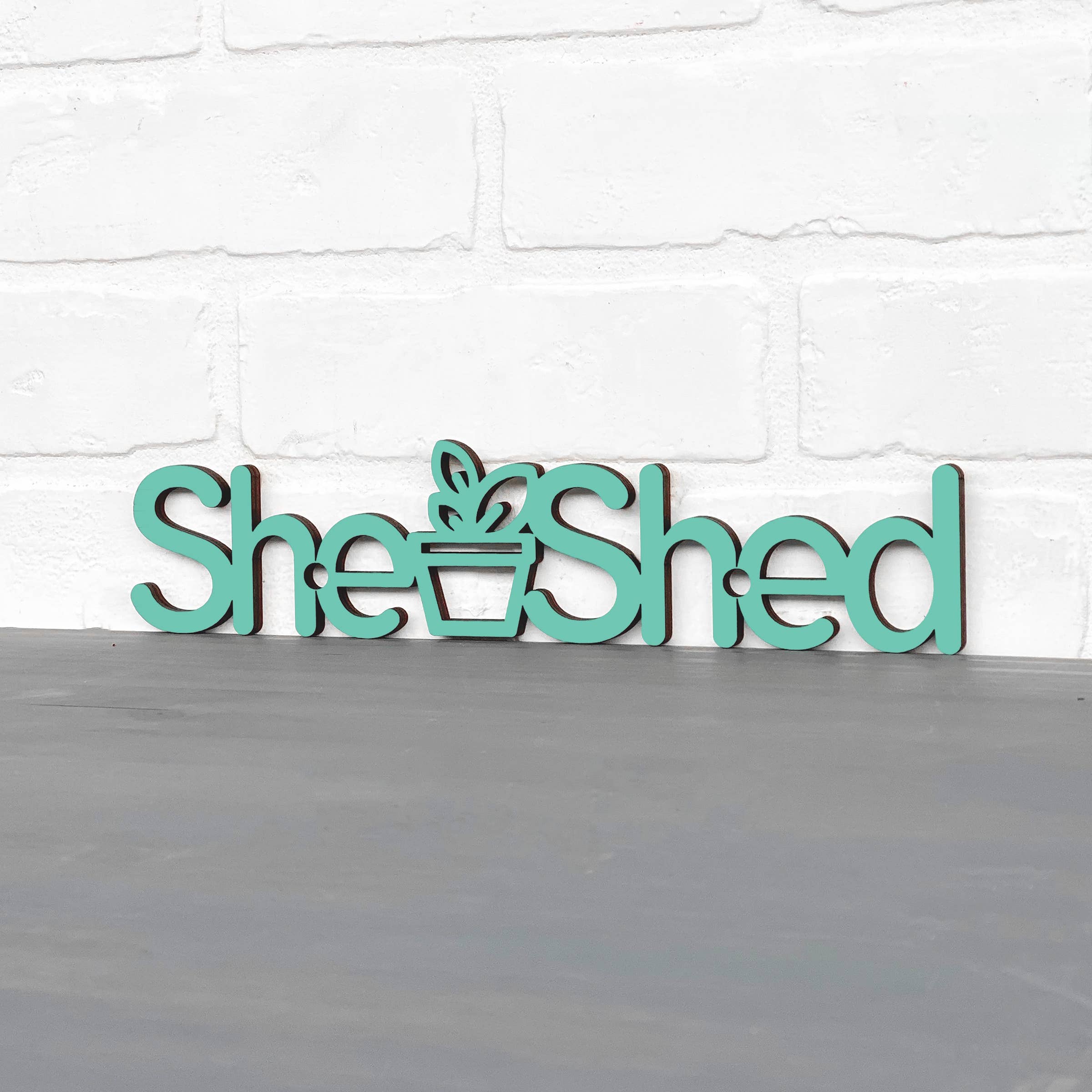 Spunky Fluff - Wholesale Wall Sign - She Shed Women's Wood Garden Shed Sign14