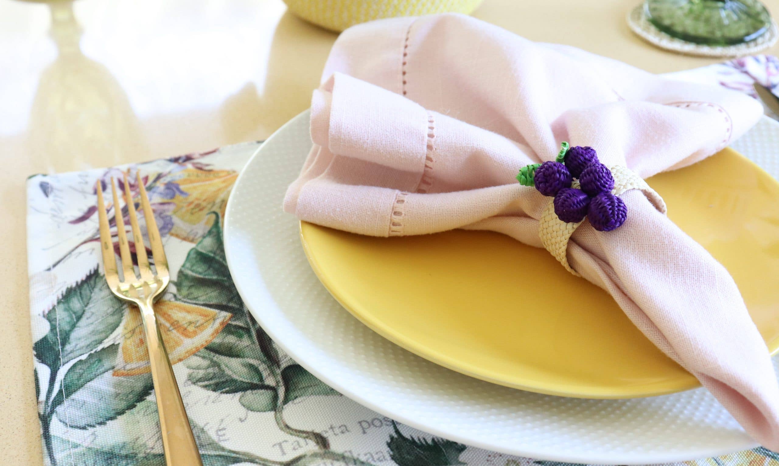 Klatso - Vendita all'ingrosso Anelli portatovagliolo - Portatovagliolo Uve1