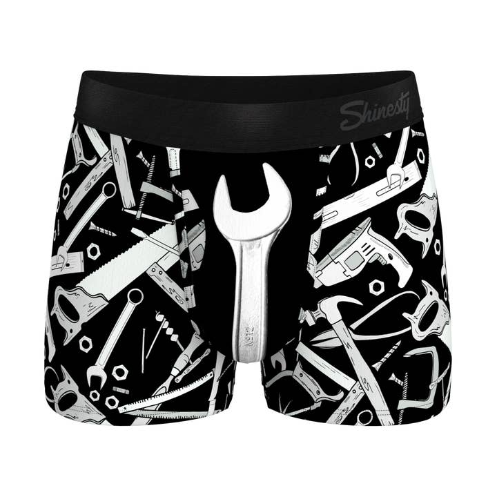 Il Righty Tighty | Boxer con tasca Wrench Ball Hammock® per la vendita all'ingrosso da parte di Shinesty, Inc