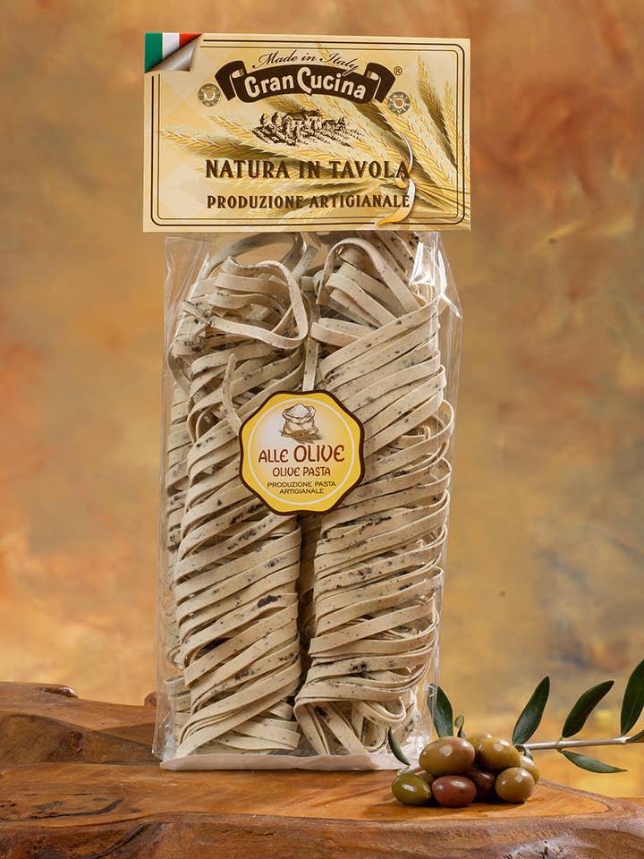 Tagliatelle with Olives 250g for wholesale by TAB GREEN LINE SRL (Gran Cucina)