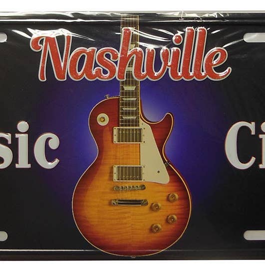 Nashville License Plate for wholesale by MID-SOUTH PRODUCTS