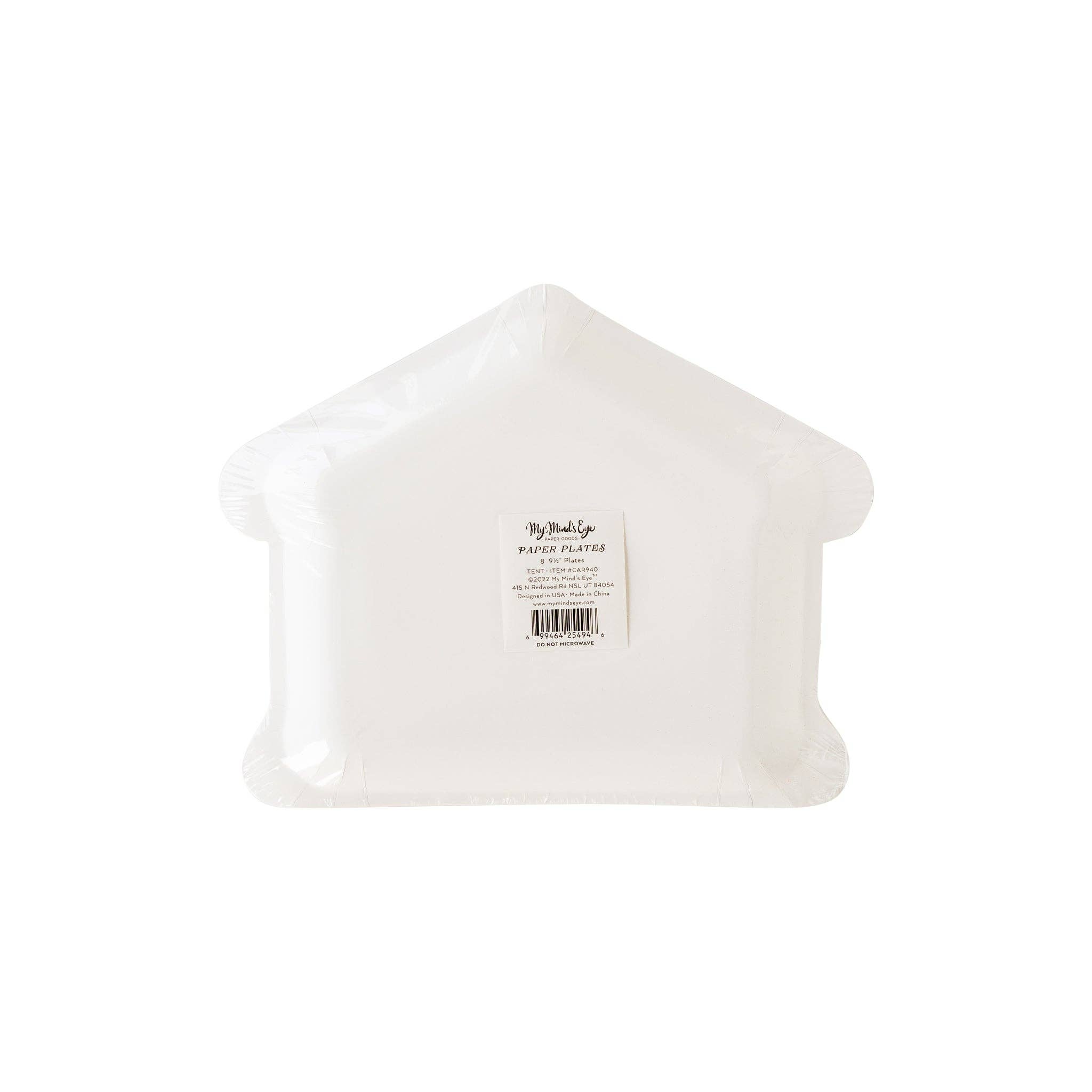 My Mind’s Eye – Engroshandel Engangstallerken – CAR940 - Tallerkener formet som karnevaltelte3