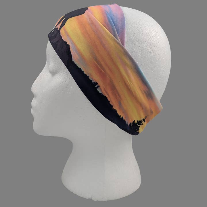 Gem City Attire - Wholesale Sports Headband - Unisex - HW151 - Elk Sunset1