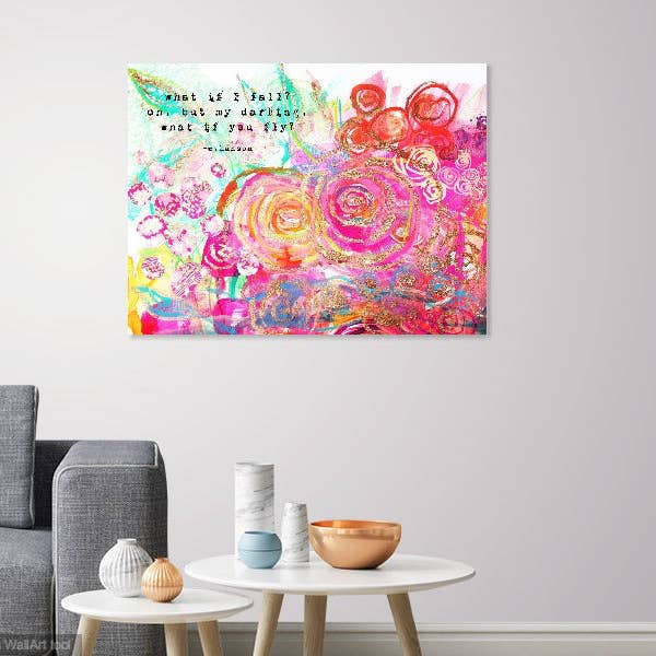 E se cair? Oh, meu querido, e se voares? (ex.) por atacado de katharinalucia ART