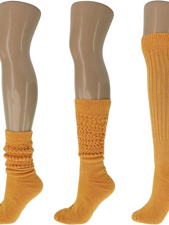 Mars Outlet Store LLC - Wholesale Socks - Women's - Cotton Slouch Boot Socks for Women Shoe Size 5 to 10 3 Pairs14
