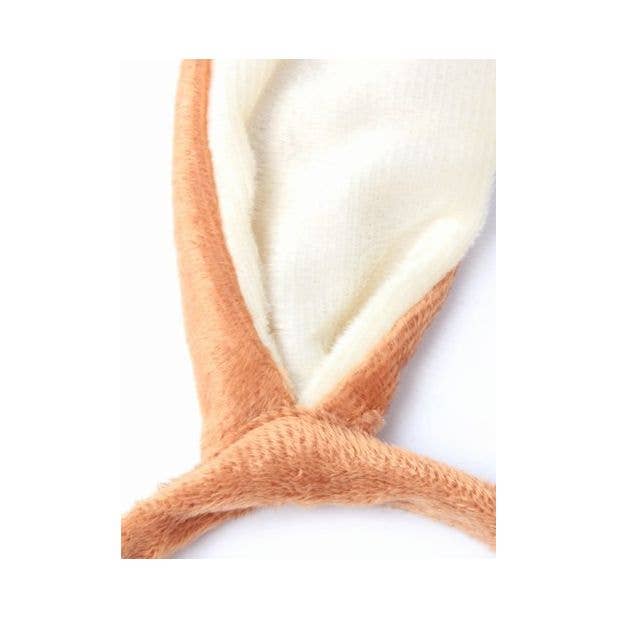 Inca UK - Wholesale Fashion Headband - Kids - Brown Fabric Rabbit Ears Aliceband2