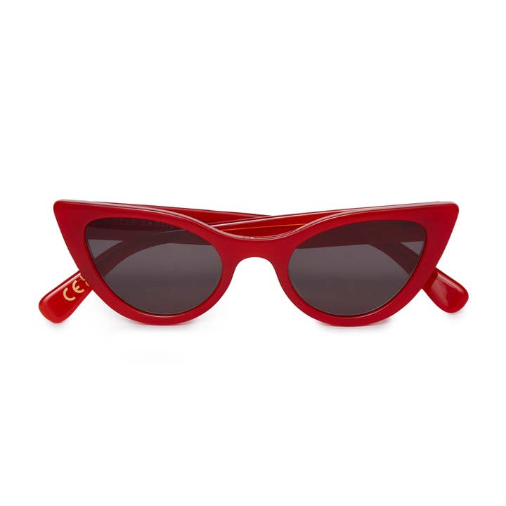 LUNETTES DE SOLEIL CAT EYE ROUGES MYKONOS pour la vente par Lele Sadoughi