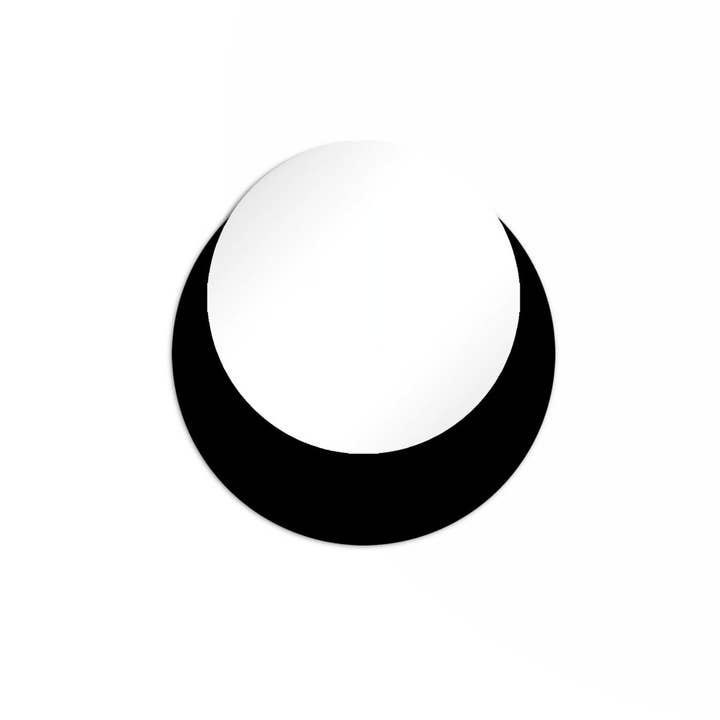 dESIGNoBJECT.it - Wholesale Wall Mirror - Round Black Mirror Eclipse7