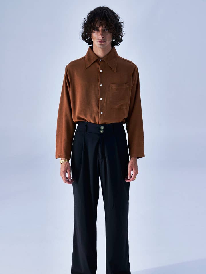 California Shirt | Airflow mustard for wholesale by wildsky