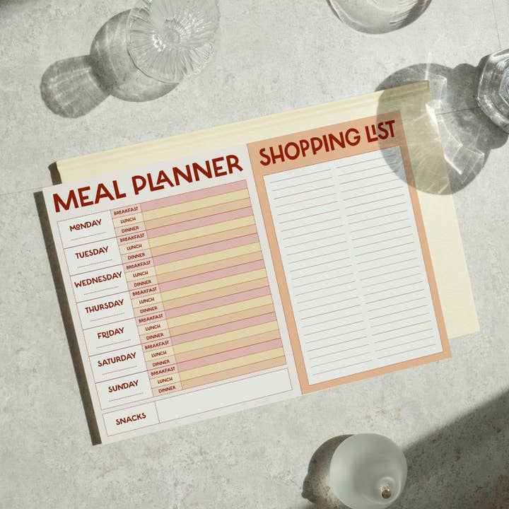 OMG Kitty – wholesale Planner – Weekly Meal Planner & Shopping List Notepad | A4 Planner