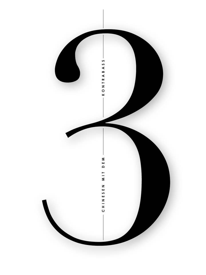 postkort | Tre kinesere med kontrabas for engroshandel hos The Bird who told