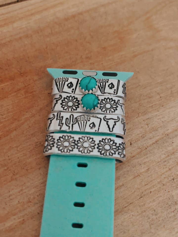 Vegas Baby Apple Watch Cuff for wholesale by Diamond Basin Design Co.