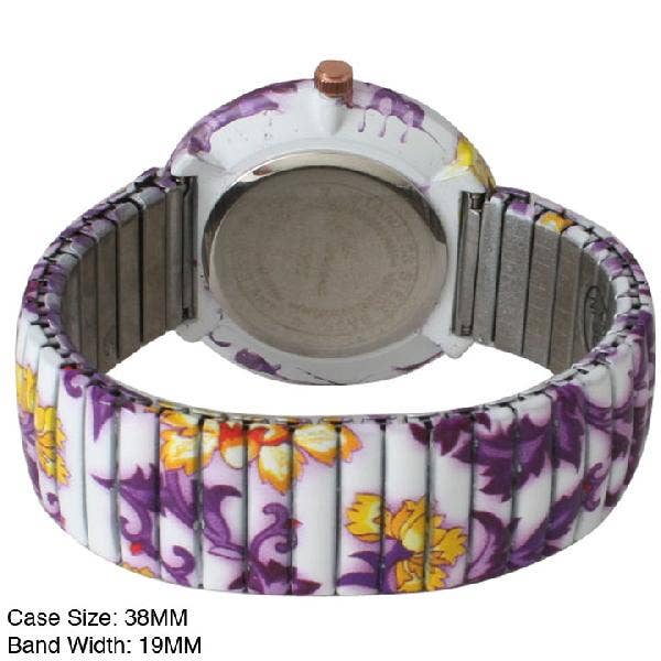 Time World USA – wholesale Armbandsur - Dam – 6 Genève Stretch Band Klockor0