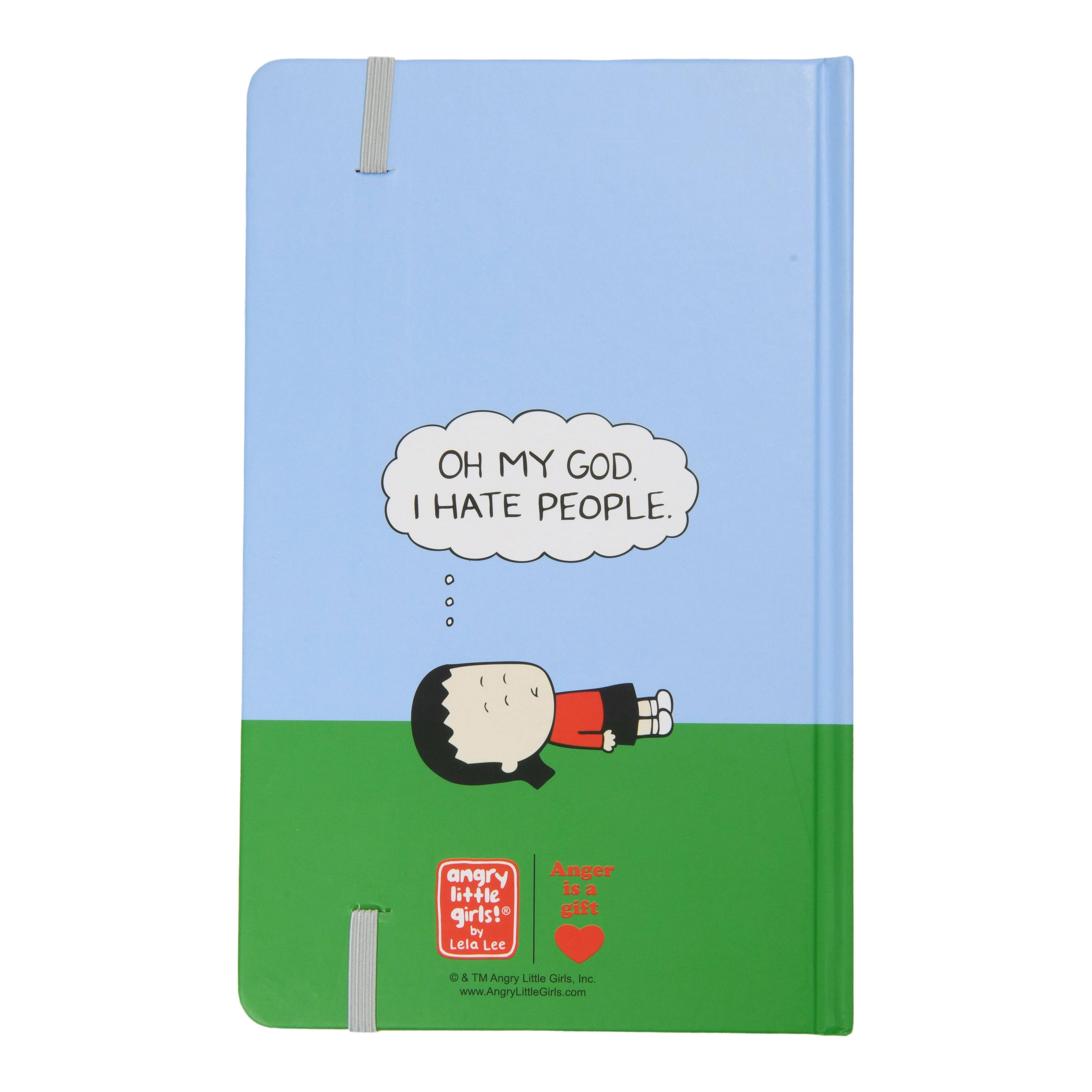 Angry Little Girls - Wholesale Journal/Diary - I Hate People blank lined journal1