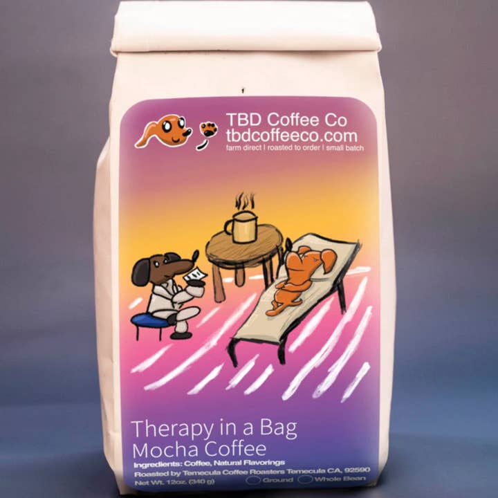Thérapie dans un sac | Café moka pour la vente par TBD Coffee Co